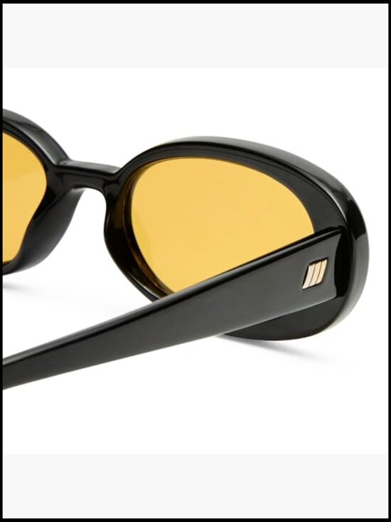 Le Specs Outta Love Sunglasses - Retro Oval Frame